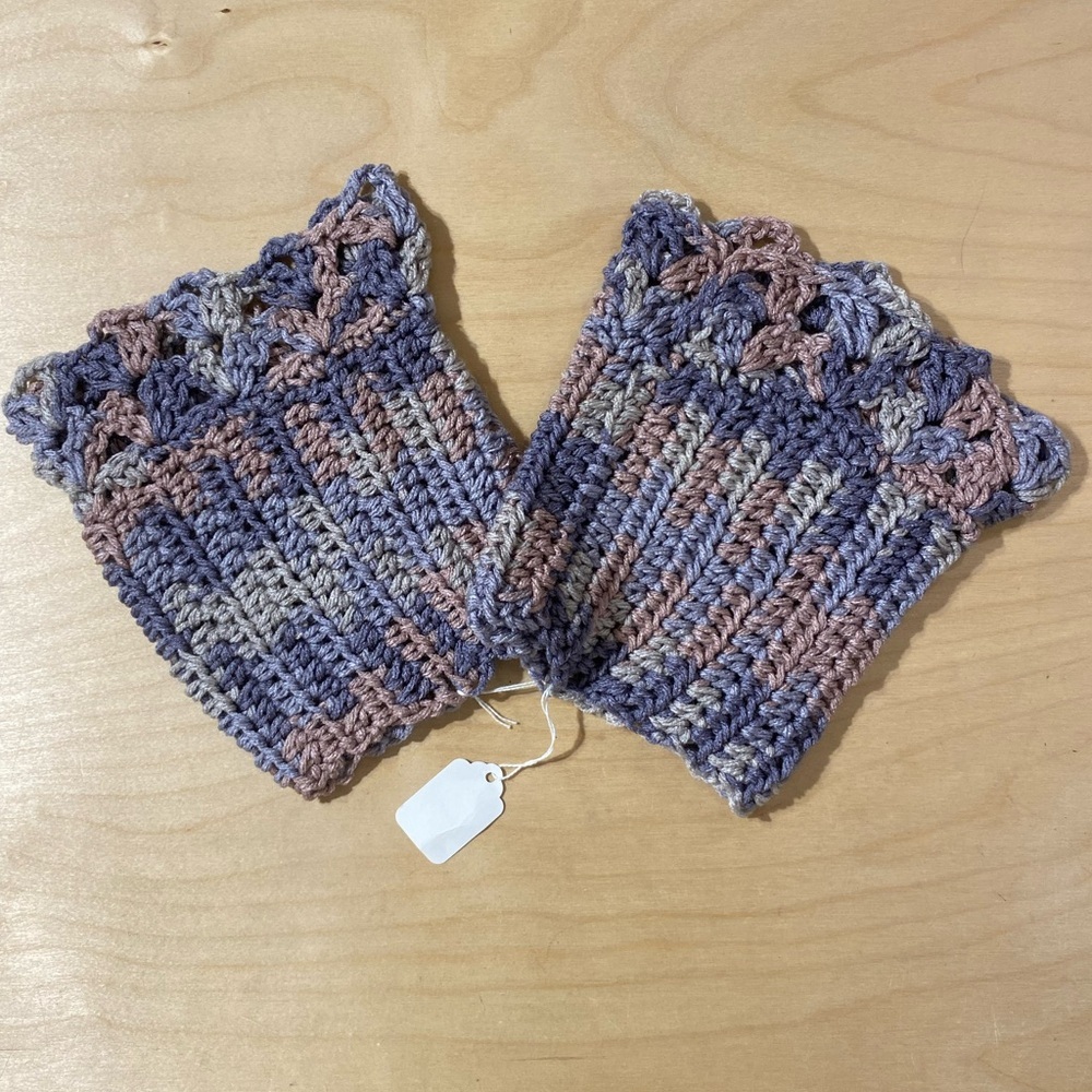 Handcrafted Multicolor Crochet Boot Topper (OV) - Picture 5 of 11